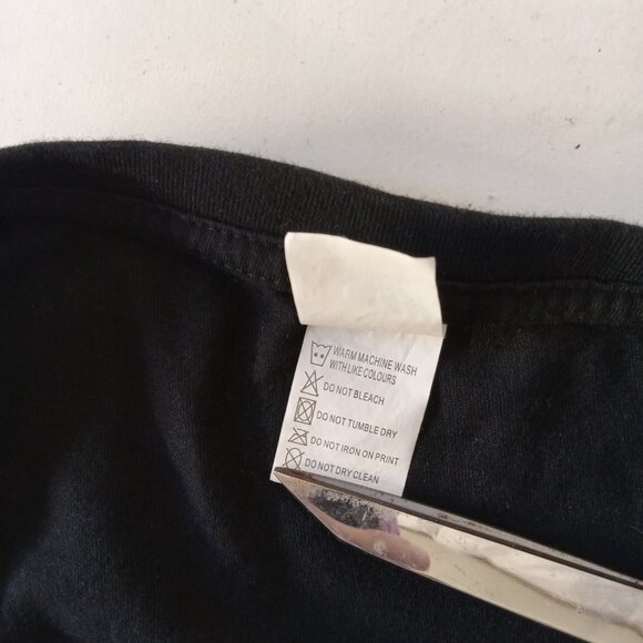 AC/DC Hells Bells Bell Graphic Logo Men's Size 3XL Black Cotton T-Shirt - Picture 11 of 11